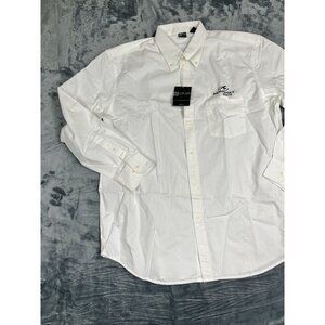 Monterey Boats Mens White Button-Up Shirt NWT XL By Gear For Sports